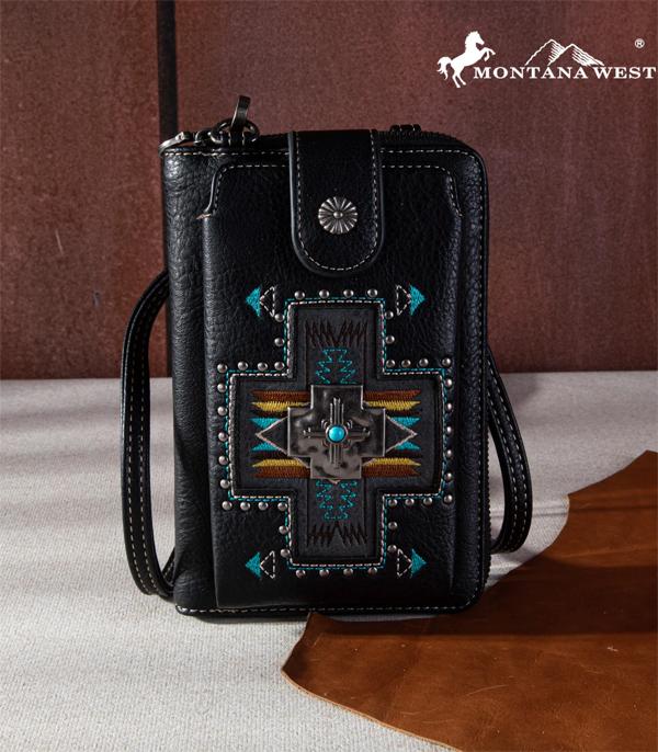 Montana West Conhco Collection Phone Wallet Crossbody