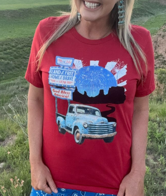 Land Of The Free Tee