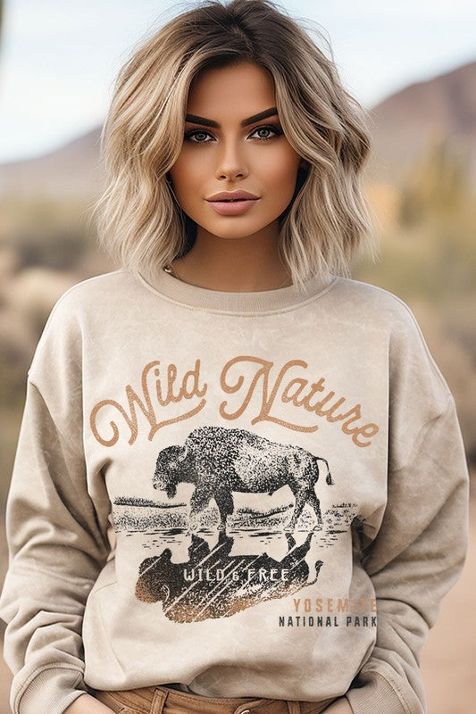 Wild Nature Crew Neck