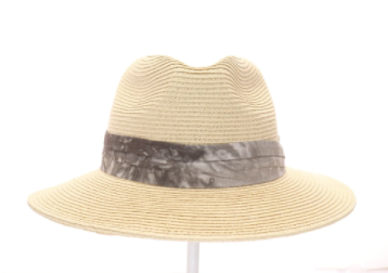 Tie Dye Band Straw Panama Hat