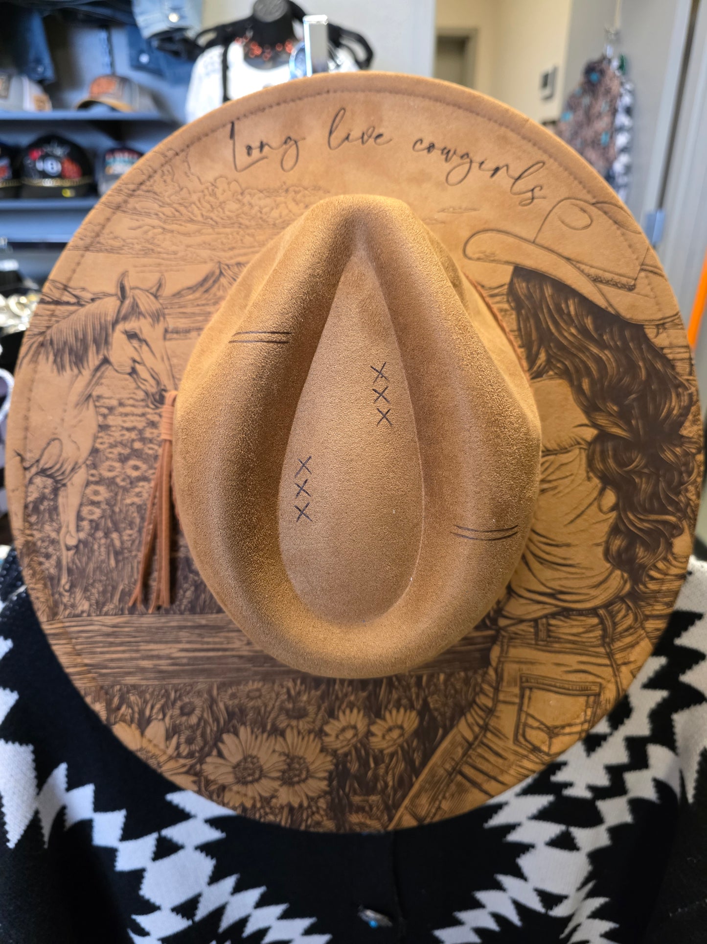Long Live Cowgirls Felt Hat