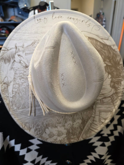 Long Live Cowgirls Felt Hat