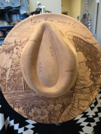 Long Live Cowgirls Felt Hat