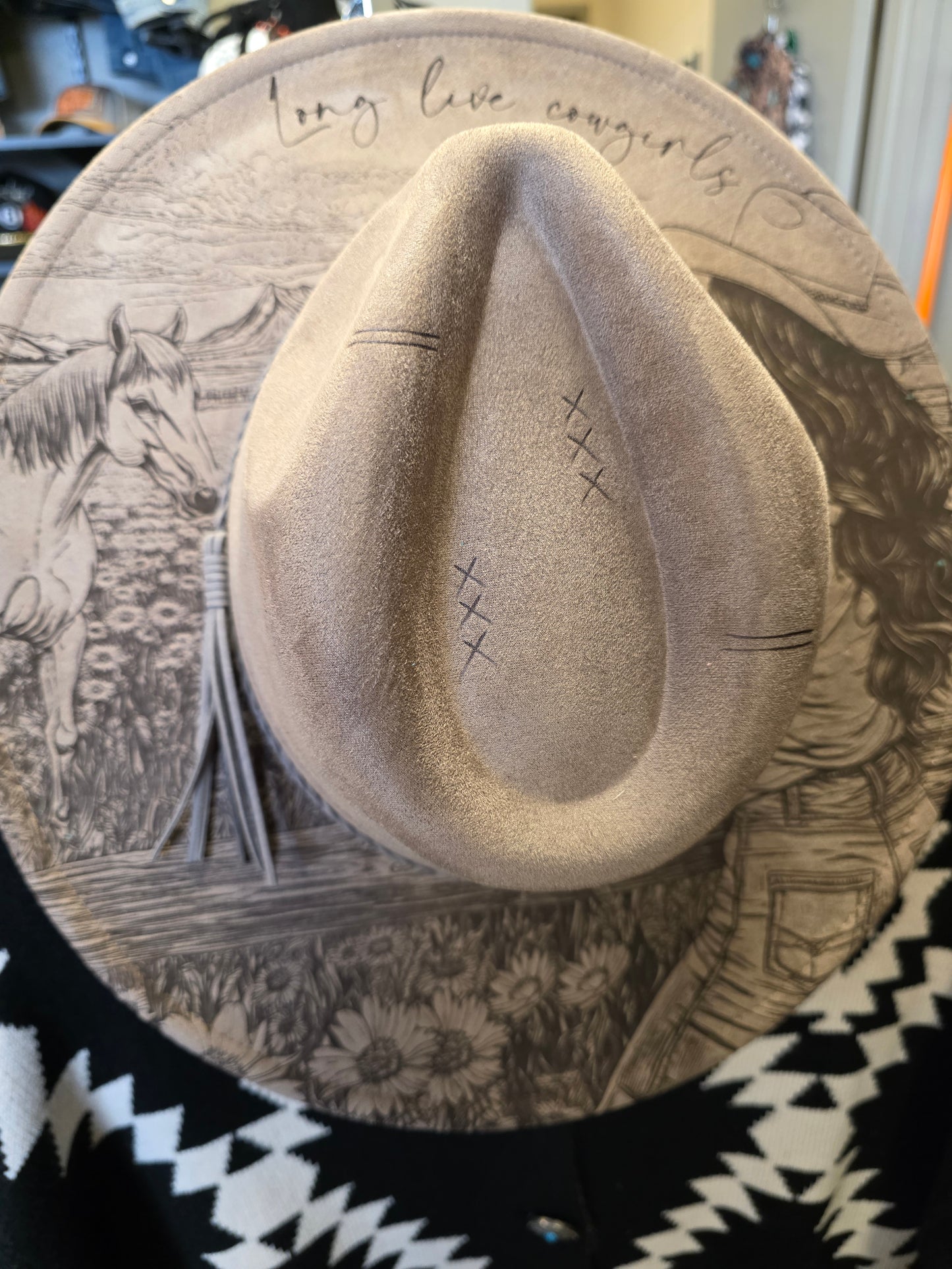 Long Live Cowgirls Felt Hat
