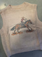 Knit Western Vest
