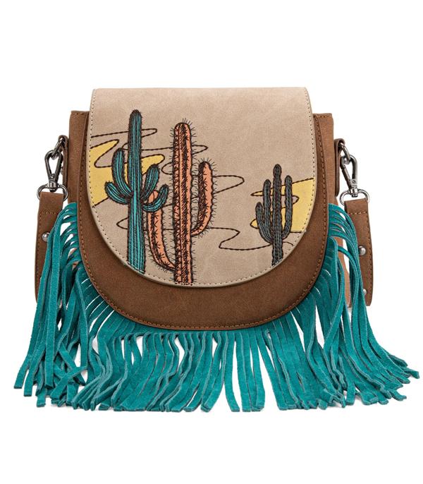 MW1309-8360 Montana West Embroidered Collection Crossbody Bag