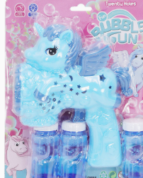 Led Light-up Bubble Maker Blast Gun