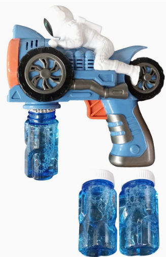 Led Light-up Bubble Maker Blast Gun