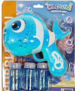 Led Light-up Bubble Maker Blast Gun