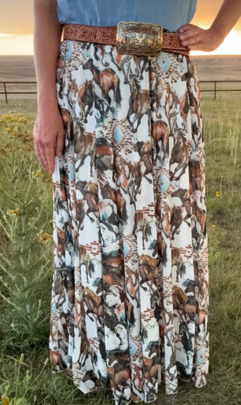 Open Range Maxi Skirt