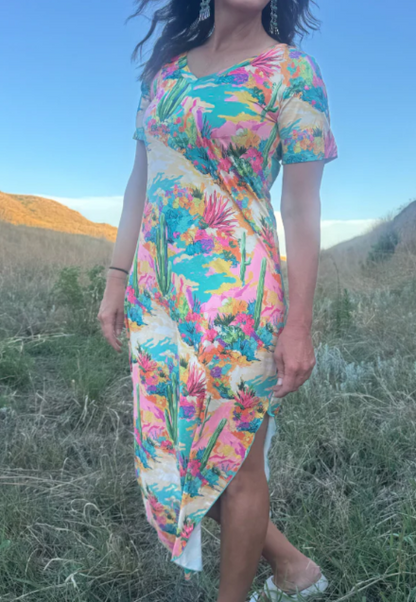 Painted Desert Maxi Dress