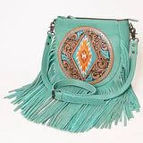 American Darling Turquoise & Fringe Messenger