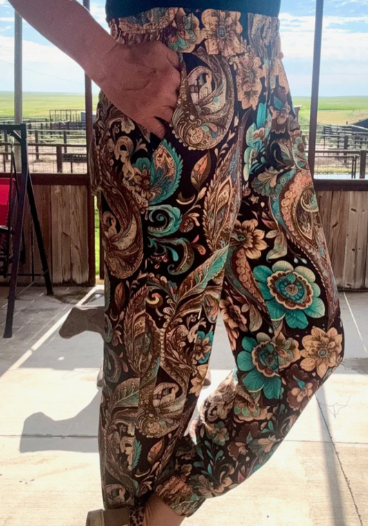 Oh My Paisley Joggers