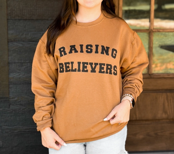 Raising Believers Pecan Graphic Sweatshirt