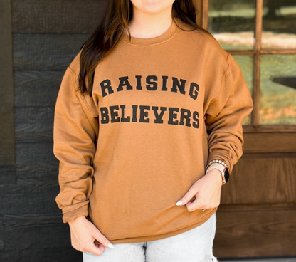 Raising Believers Pecan Graphic Sweatshirt