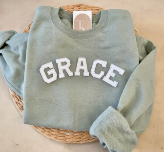 Grace Upon Grace Sweatshirt, Christian Sweatshirt
