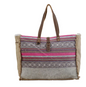 Vibrant Boho Weekender Bag