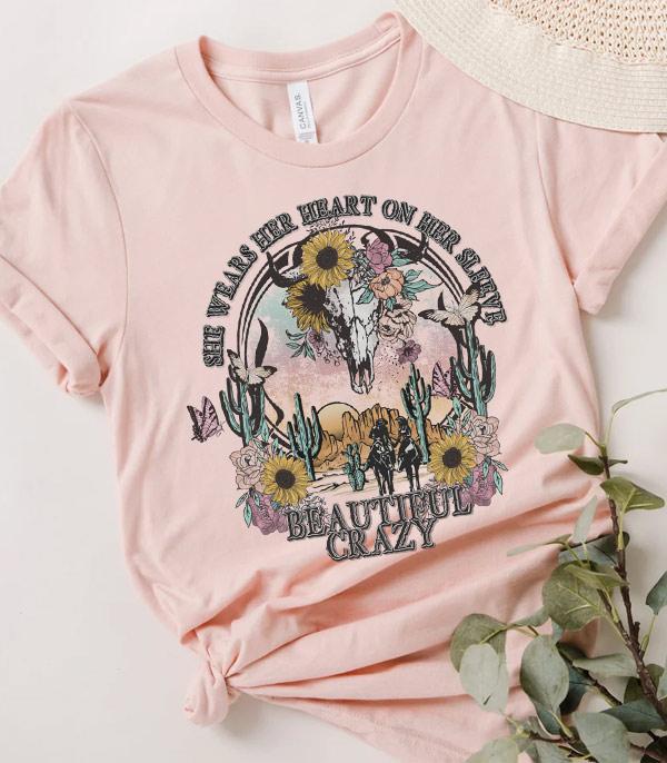 Western Vintage Short Sleeve Tshirt