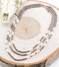 Triple Strand Beaded Necklace