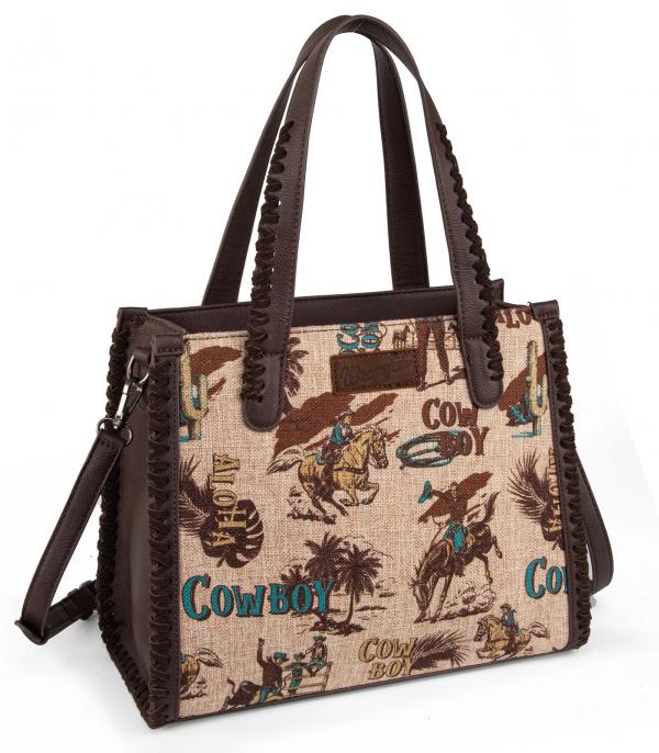 Montana West Wrangler Cowboy Satchel