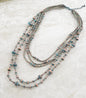 5 Strand Beaded Necklace