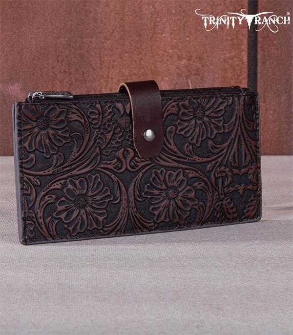 Trinity Ranch Tooled Bi-Fold Wallet/Card Organizer