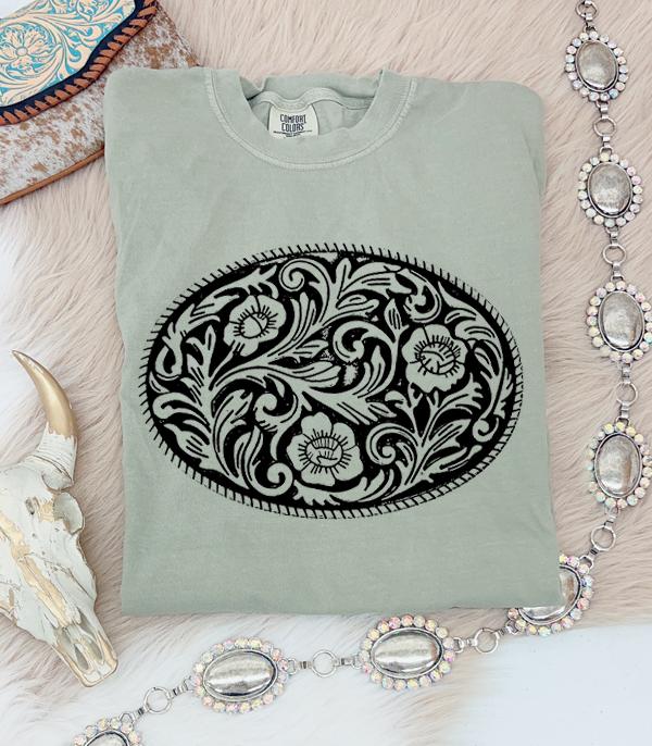 Sand Colored Concho TShirt