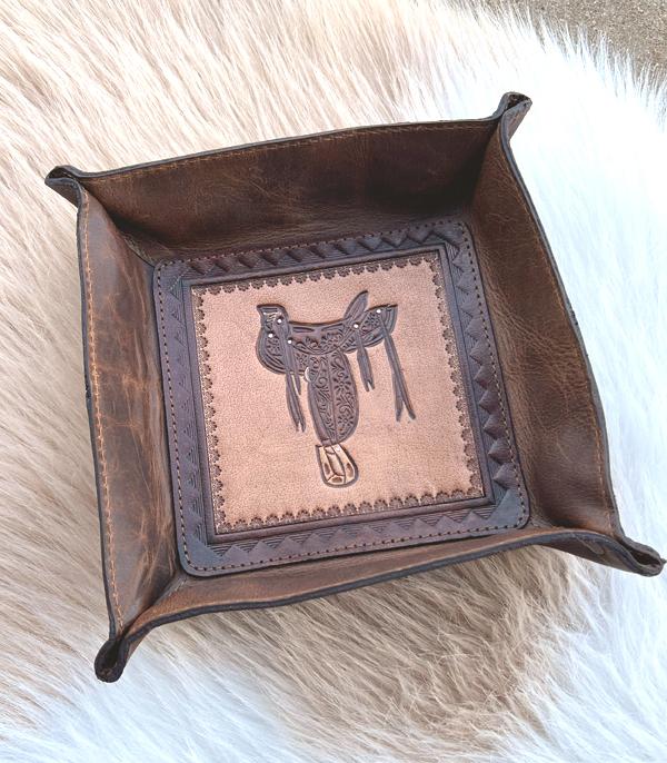 Leather Catchall Tray