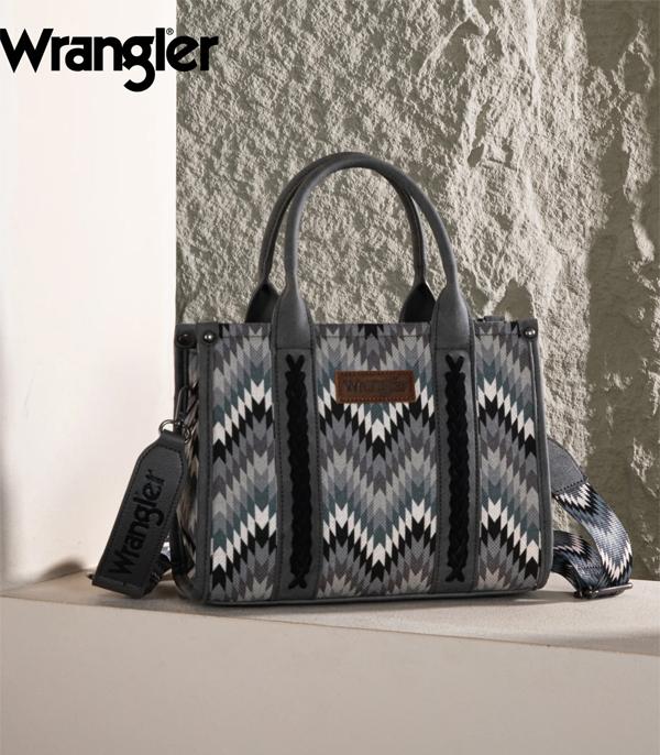 Wrangler Southwestern Pattern Concealed Carry Tote/Crossbody Bag