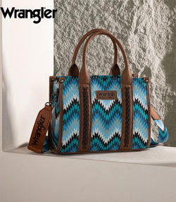 Wrangler Southwestern Pattern Concealed Carry Tote/Crossbody Bag