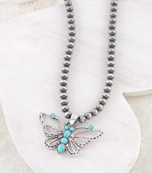 Silver AB Stone Sunshine Necklace