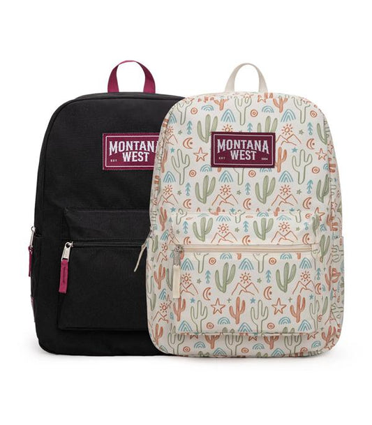 Western Print Backpack