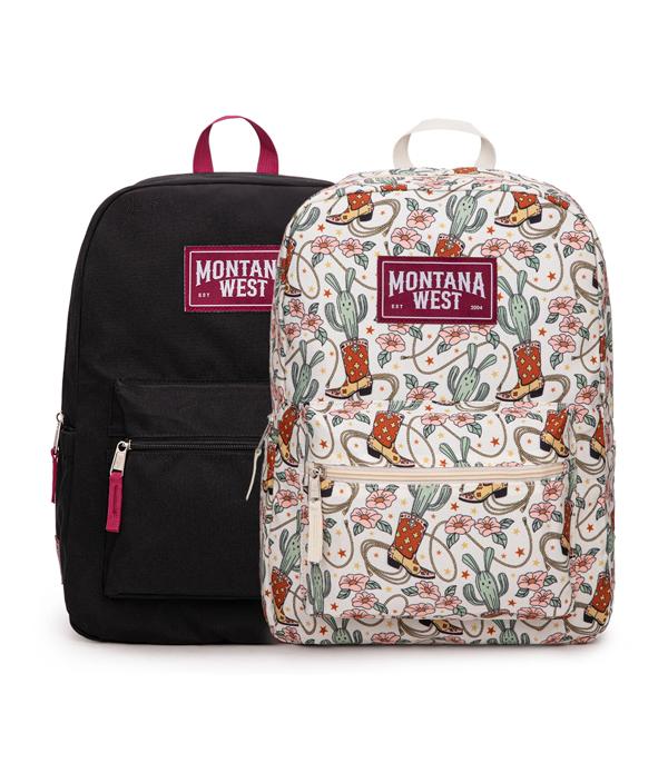 Western Print Backpack