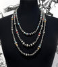 Navajo Pearl Bead Layered Necklace