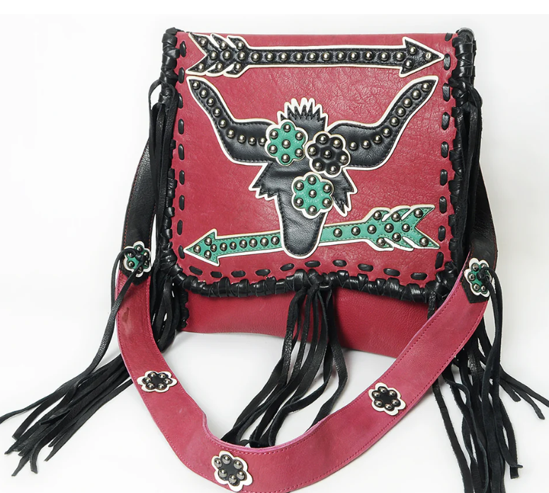 ADBGM808 Messenger Genuine Leather women bag western Bag