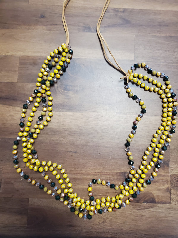 Multi Colored Beaded Necklace