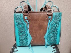 Trinity Ranch Tooled Collection Concealed Carry Tote