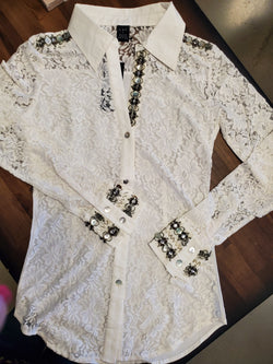 Junior Lace Blouse