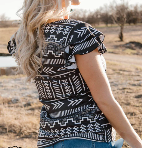 TRIBAL QUEEN TOP