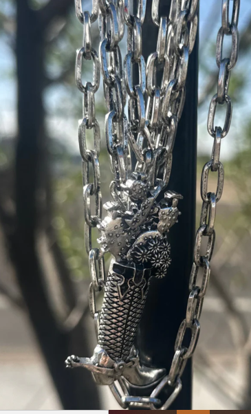 Head Over Boots Necklace