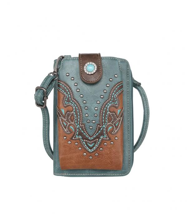 Montana West Cut-out Collection Phone Wallet/Crossbody