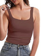 Square Collar Camisole Vest