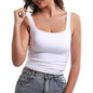Square Collar Camisole Vest