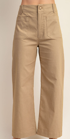 Ankle Cropped Summer Pants Plus Size