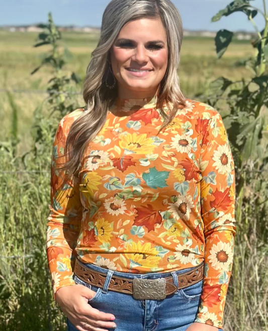 Blissfully Blessed Mesh Top