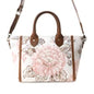 Myra Rosy Trails Crossbody Bag in Faded Plum