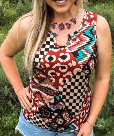 Life Is A Gamble Tank Top