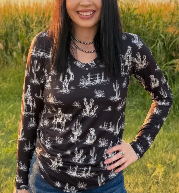 Western Nights Top