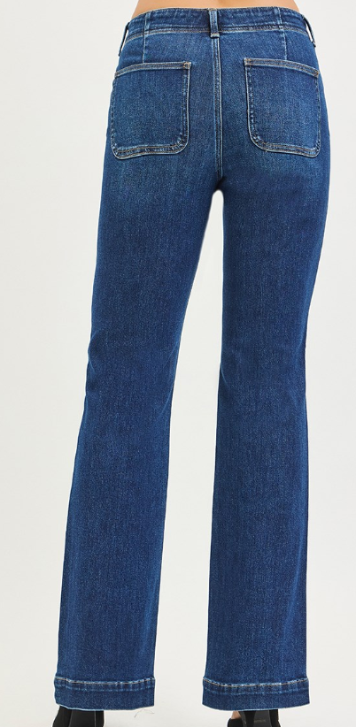 Risen High Rise Boot Cut PB21521 DARK