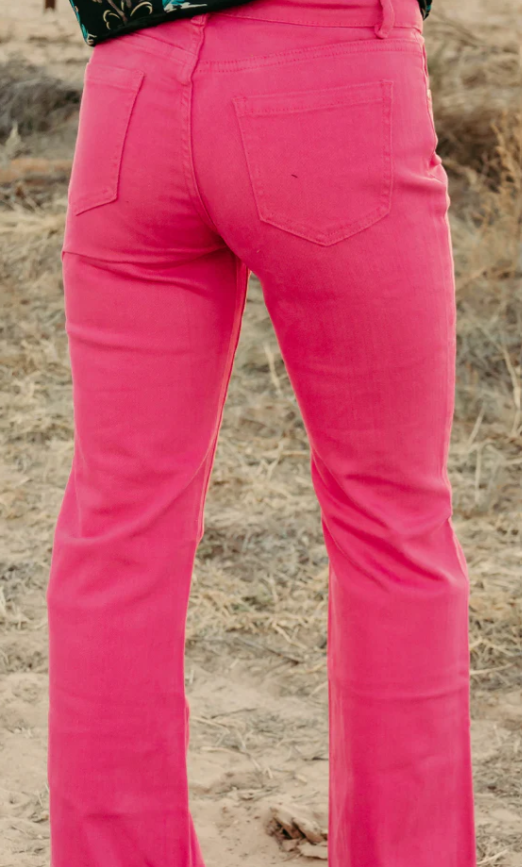 WALKING WEST DENIM PINK LONG